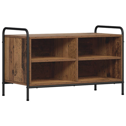vidaXL TV Cabinet 80 x 39.5 x 50 cm Old Wood Engineered Wood
