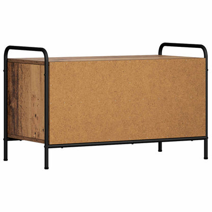 vidaXL TV Cabinet 80 x 39.5 x 50 cm Old Wood Engineered Wood