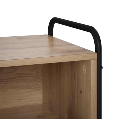 vidaXL TV Cabinet 80 x 39.5 x 50 cm Artisan Oak Engineered Wood