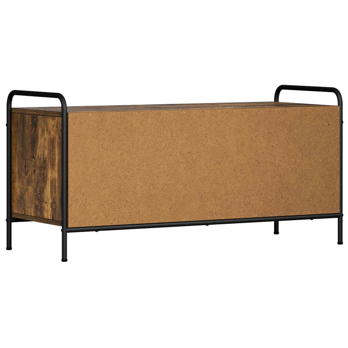 vidaXL TV Cabinet 100 x 39.5 x 50 cm Smoked Oak Engineered Wood