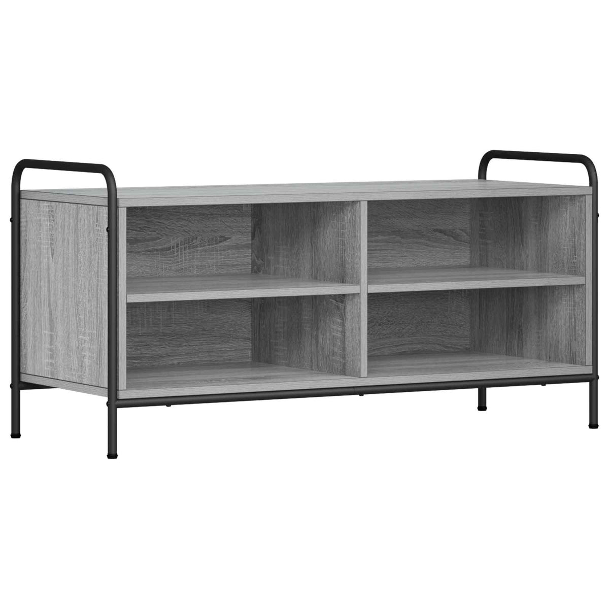vidaXL TV Cabinet 100 x 39.5 x 50 cm Grey Sonoma Engineered Wood