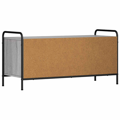 vidaXL TV Cabinet 100 x 39.5 x 50 cm Grey Sonoma Engineered Wood