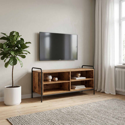 vidaXL TV Cabinet 100 x 39.5 x 50 cm Old Wood Engineered Wood