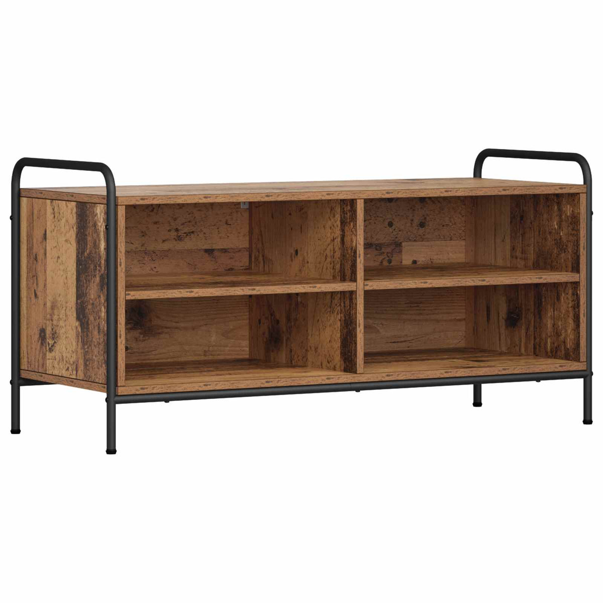 vidaXL TV Cabinet 100 x 39.5 x 50 cm Old Wood Engineered Wood