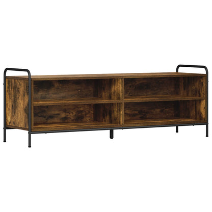 vidaXL TV Cabinet 140 x 39.5 x 50 cm Smoked Oak Engineered Wood