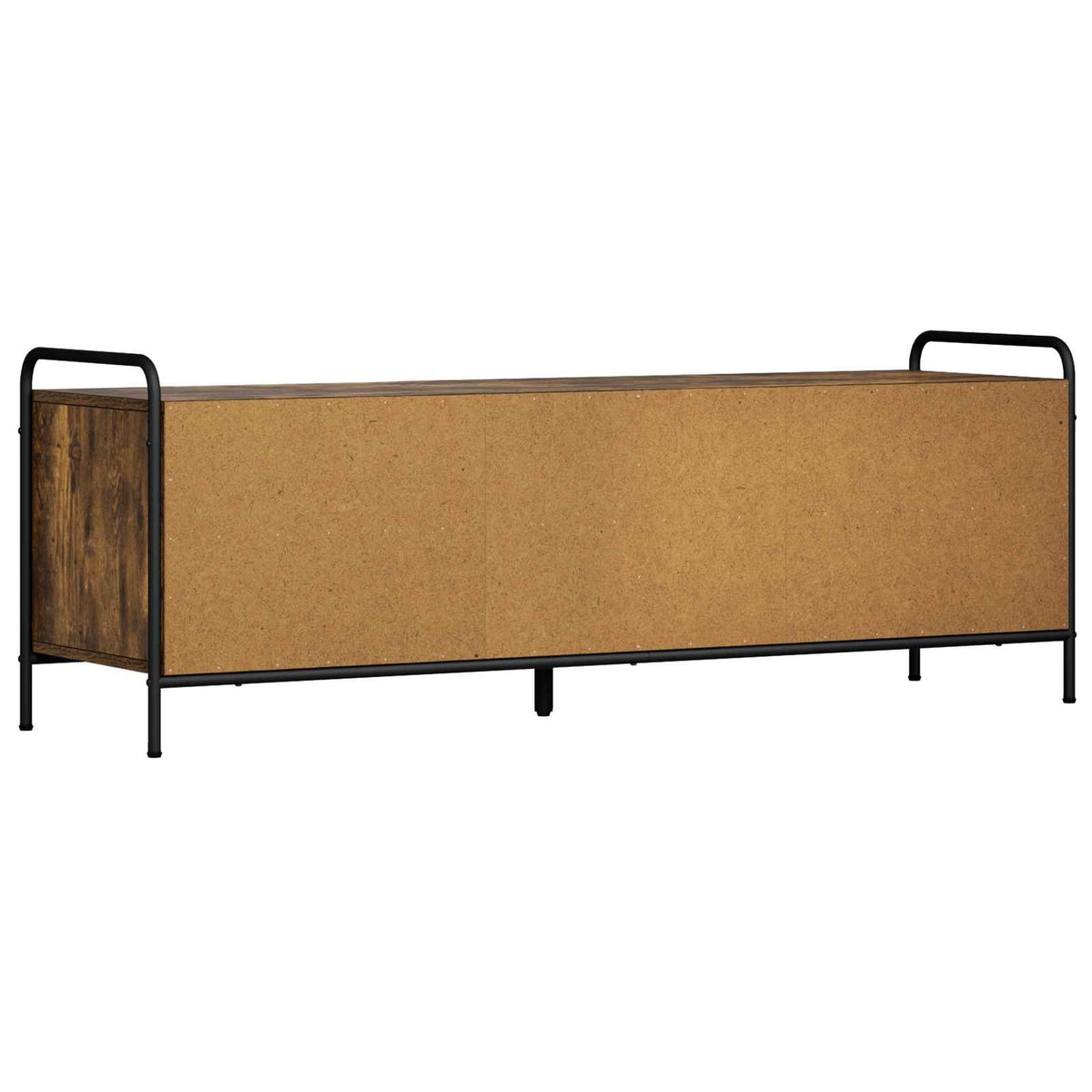 vidaXL TV Cabinet 140 x 39.5 x 50 cm Smoked Oak Engineered Wood