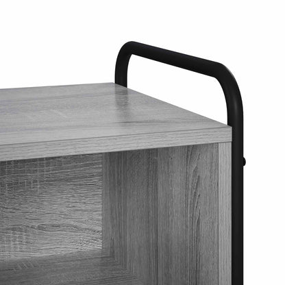 vidaXL TV Cabinet 140 x 39.5 x 50 cm Grey Sonoma Engineered Wood