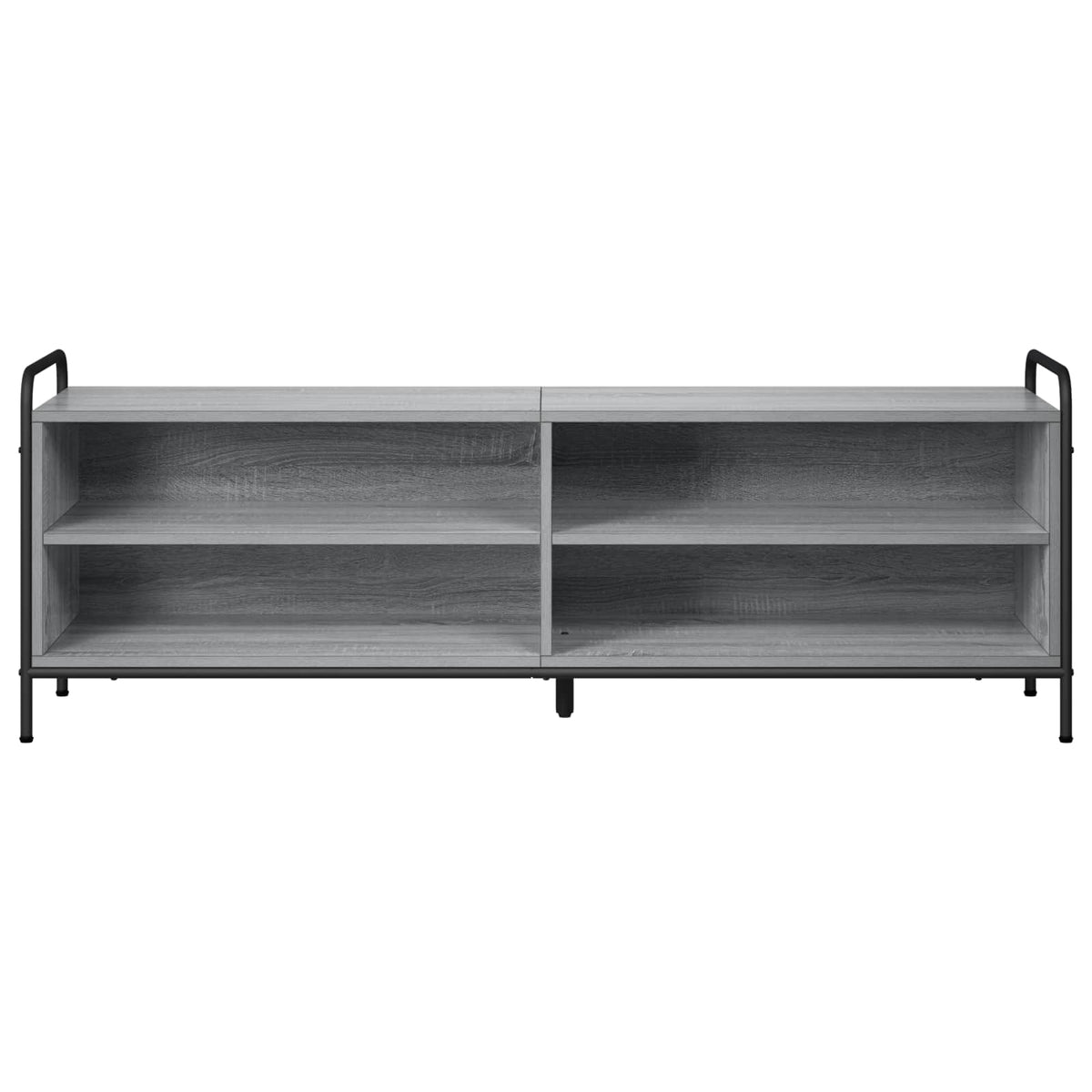 vidaXL TV Cabinet 140 x 39.5 x 50 cm Grey Sonoma Engineered Wood