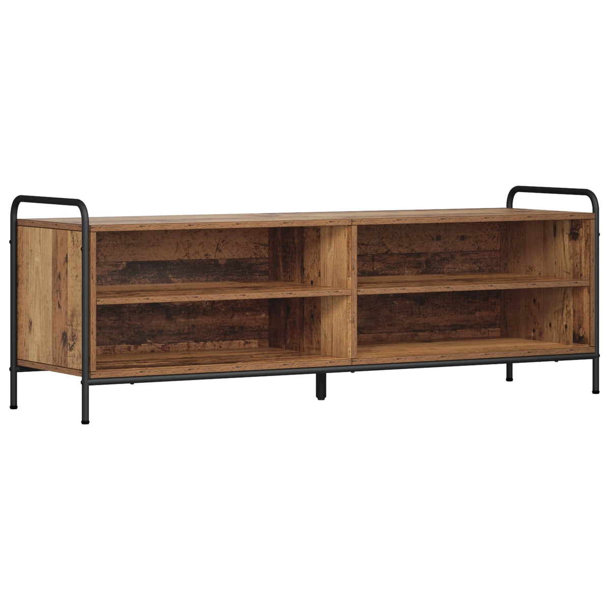 vidaXL TV Cabinet 140 x 39.5 x 50 cm Old Wood Engineered Wood