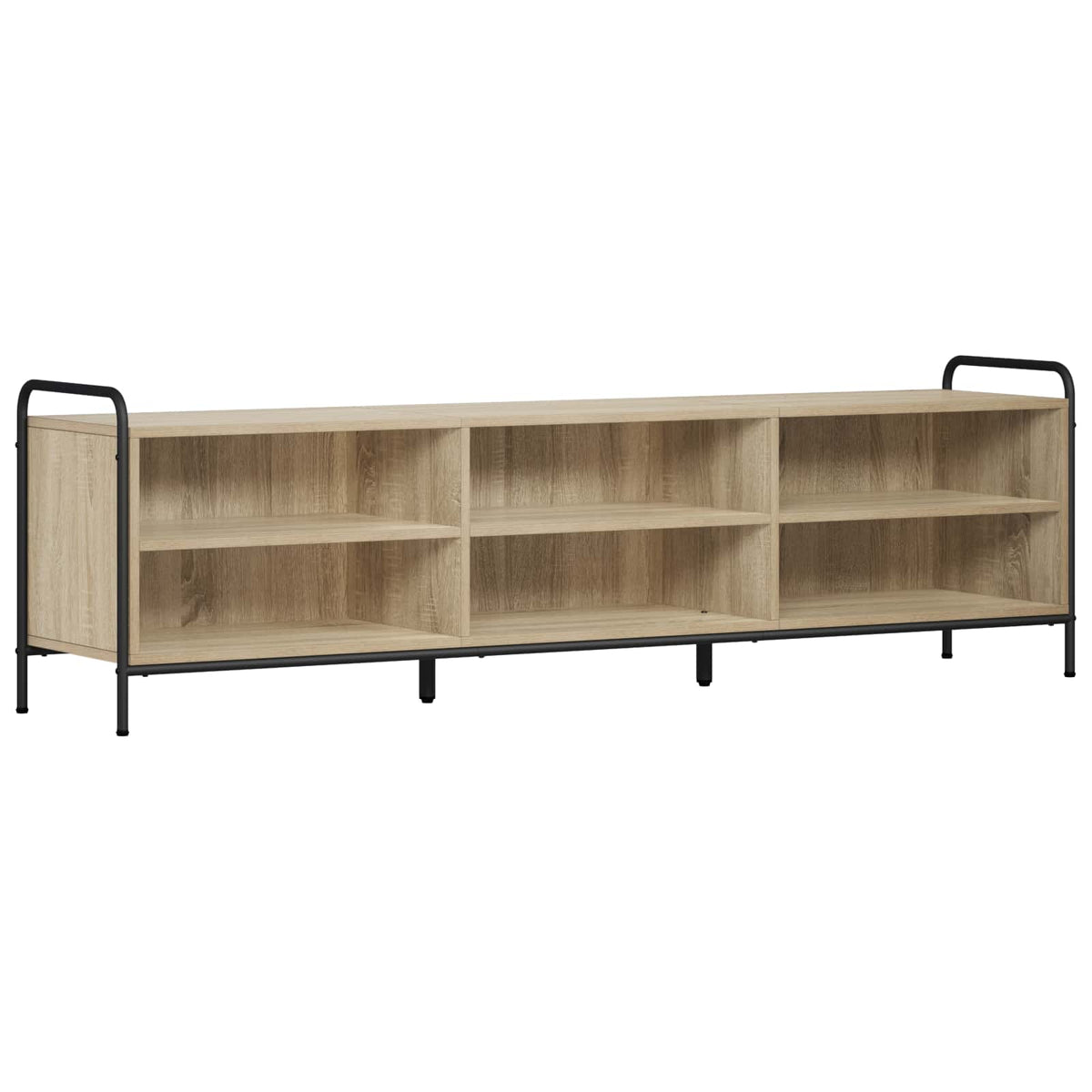 vidaXL TV Cabinet 167.5 x 36.5 x 50 cm Sonoma Oak Engineered Wood