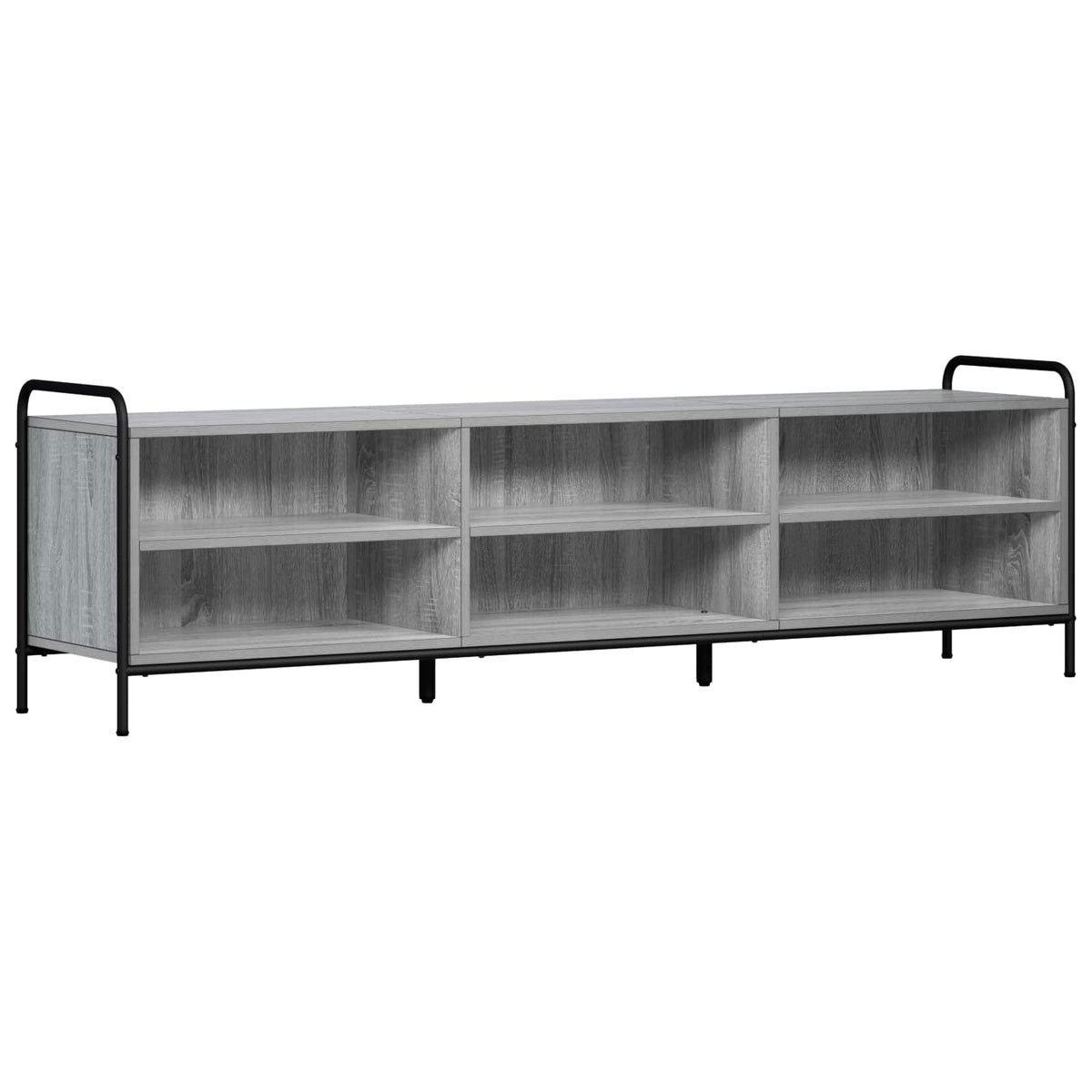 vidaXL TV Cabinet 167.5 x 36.5 x 50 cm Grey Sonoma Engineered Wood