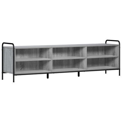 vidaXL TV Cabinet 167.5 x 36.5 x 50 cm Grey Sonoma Engineered Wood