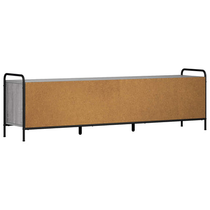 vidaXL TV Cabinet 167.5 x 36.5 x 50 cm Grey Sonoma Engineered Wood
