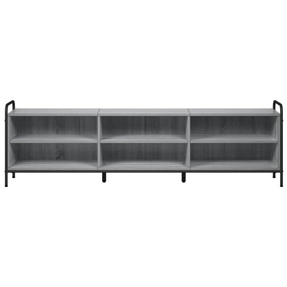 vidaXL TV Cabinet 167.5 x 36.5 x 50 cm Grey Sonoma Engineered Wood