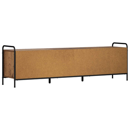 vidaXL TV Cabinet 167.5 x 36.5 x 50 cm Old Wood Engineered Wood