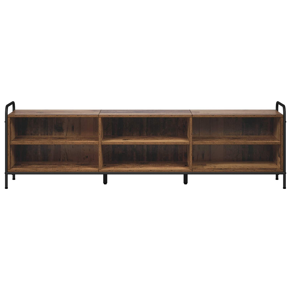 vidaXL TV Cabinet 167.5 x 36.5 x 50 cm Old Wood Engineered Wood