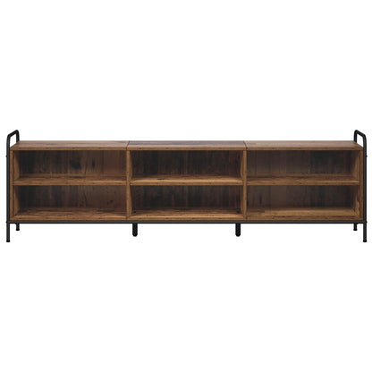 vidaXL TV Cabinet 167.5 x 36.5 x 50 cm Old Wood Engineered Wood