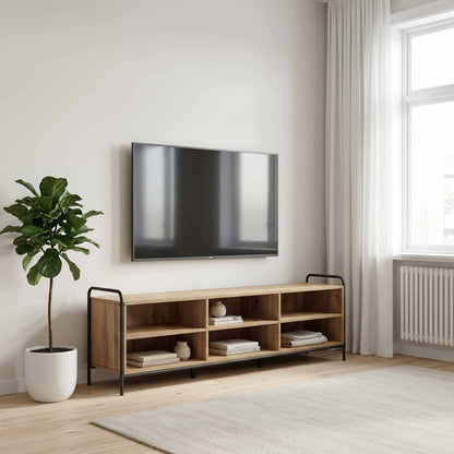 vidaXL TV Cabinet 167.5 x 36.5 x 50 cm Artisan Oak Engineered Wood