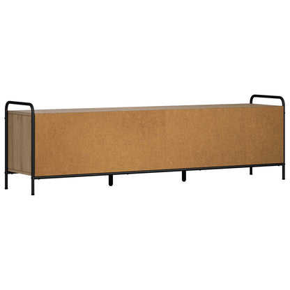 vidaXL TV Cabinet 167.5 x 36.5 x 50 cm Artisan Oak Engineered Wood