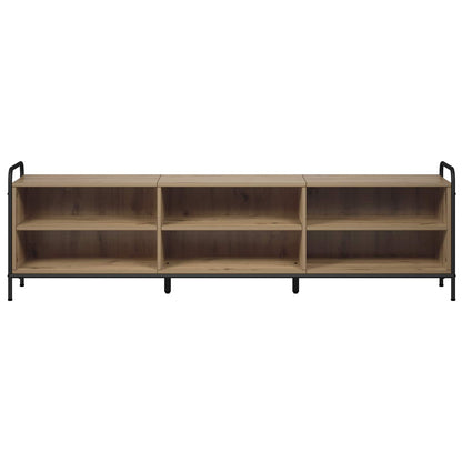 vidaXL TV Cabinet 167.5 x 36.5 x 50 cm Artisan Oak Engineered Wood