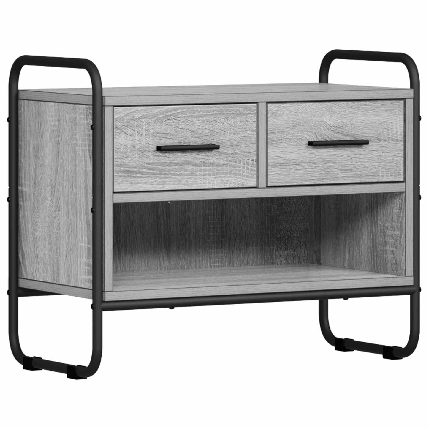 vidaXL TV Cabinet 60 x 30 x 50 cm Grey Sonoma Engineered Wood
