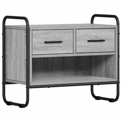 vidaXL TV Cabinet 60 x 30 x 50 cm Grey Sonoma Engineered Wood