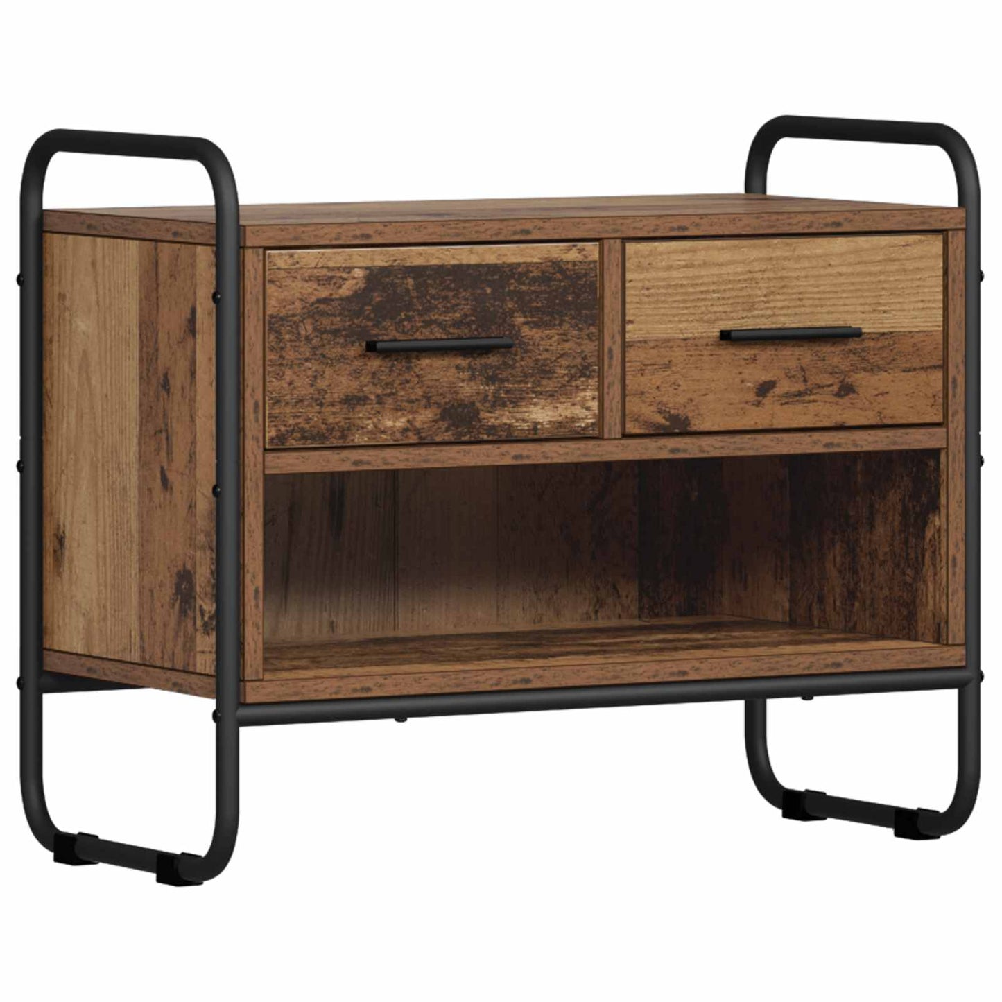 vidaXL TV Cabinet 60 x 30 x 50 cm Old Wood Engineered Wood