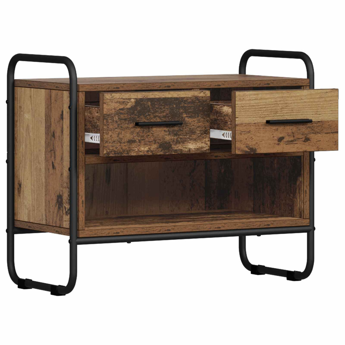vidaXL TV Cabinet 60 x 30 x 50 cm Old Wood Engineered Wood