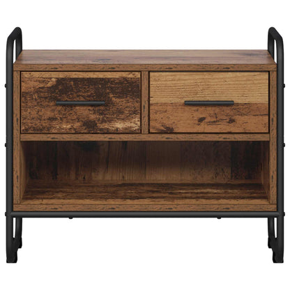 vidaXL TV Cabinet 60 x 30 x 50 cm Old Wood Engineered Wood