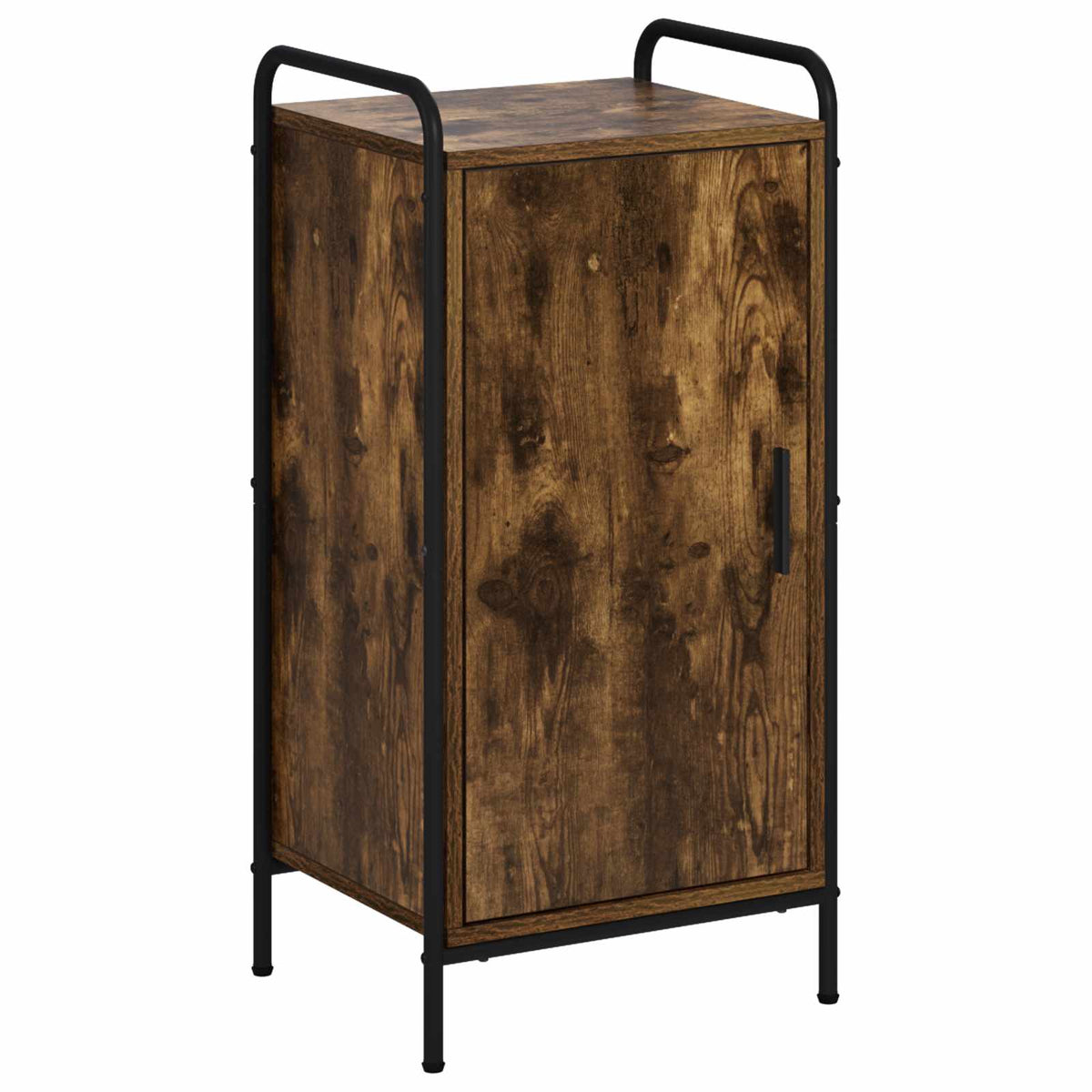 vidaXL Sideboard Smoked Oak 40 x 33 x 80.5 cm Engineered Wood