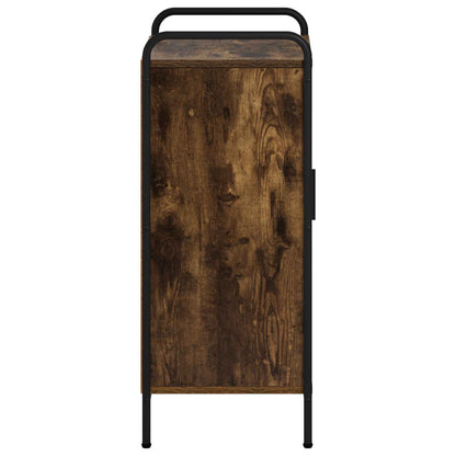 vidaXL Sideboard Smoked Oak 40 x 33 x 80.5 cm Engineered Wood