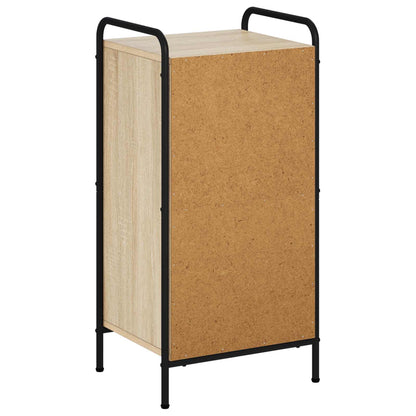 vidaXL Sideboard Sonoma Oak 40 x 33 x 80.5 cm Engineered Wood