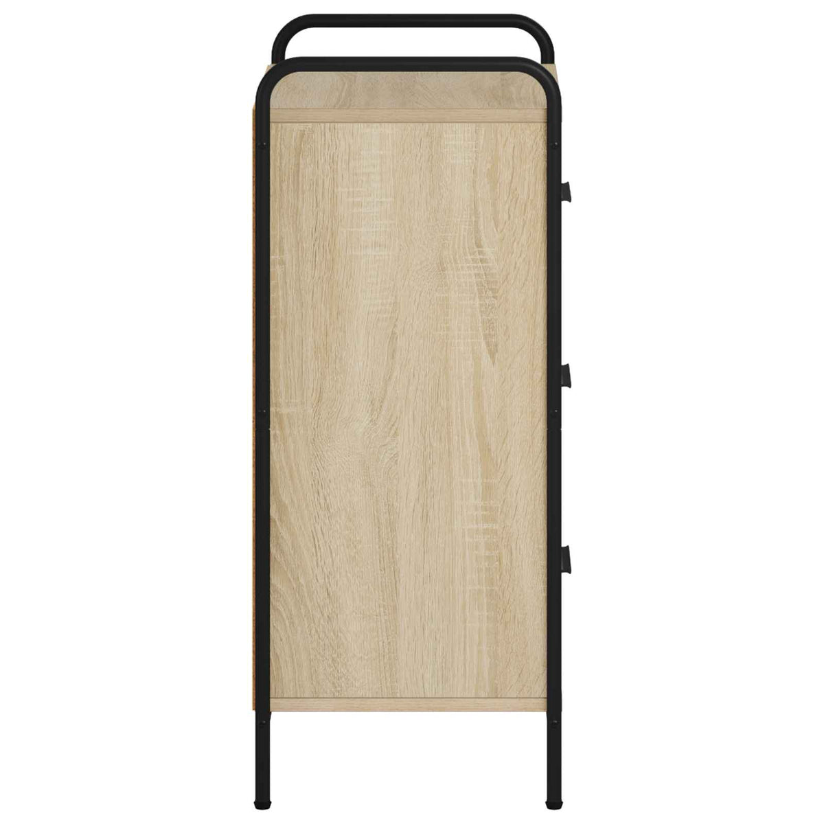 vidaXL Sideboard Sonoma Oak 40 x 33 x 80.5 cm Engineered Wood
