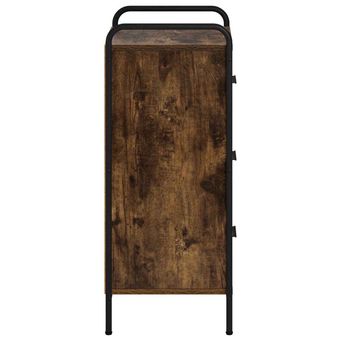 vidaXL Sideboard Smoked Oak 40 x 33 x 80.5 cm Engineered Wood