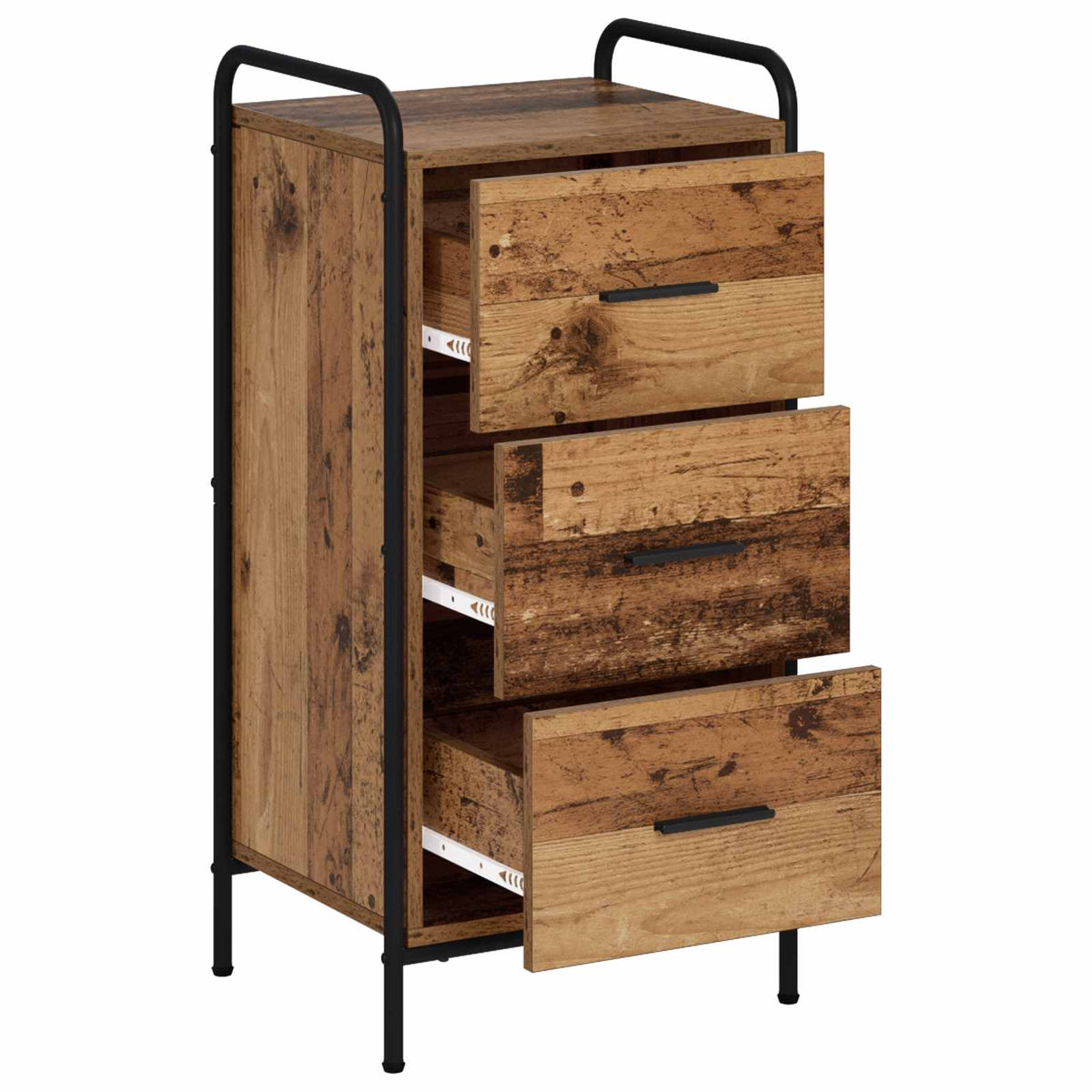 vidaXL Sideboard Old Wood 40 x 33 x 80.5 cm Engineered Wood