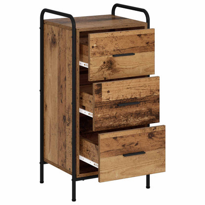 vidaXL Sideboard Old Wood 40 x 33 x 80.5 cm Engineered Wood