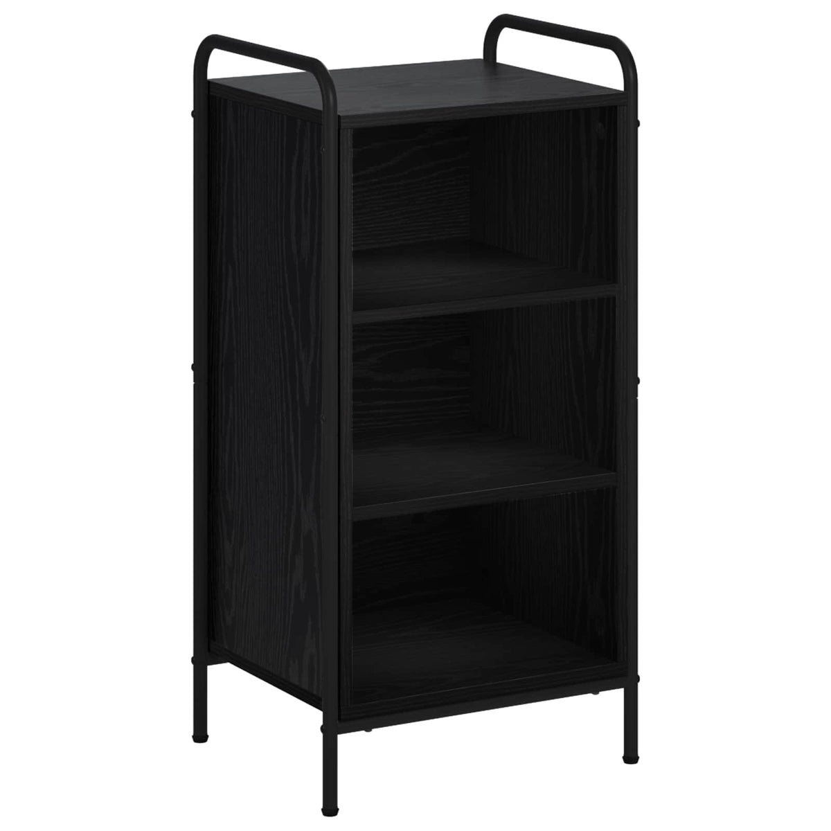 vidaXL Sideboard Black Oak 40 x 33 x 80.5 cm Engineered Wood