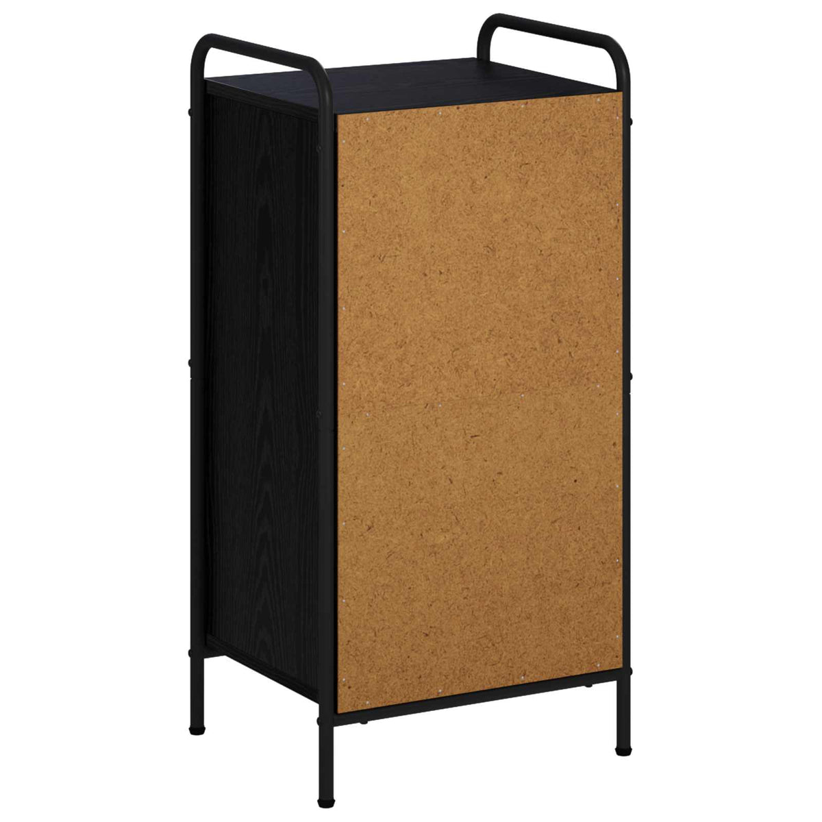 vidaXL Sideboard Black Oak 40 x 33 x 80.5 cm Engineered Wood