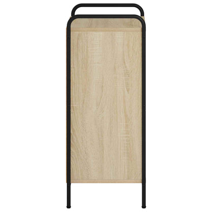 vidaXL Sideboard Sonoma Oak 40 x 33 x 80.5 cm Engineered Wood