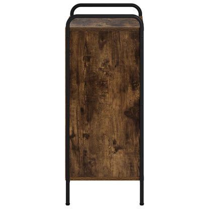 vidaXL Sideboard Smoked Oak 40 x 33 x 80.5 cm Engineered Wood