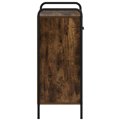 vidaXL Sideboard Smoked Oak 40 x 33 x 80.5 cm Engineered Wood