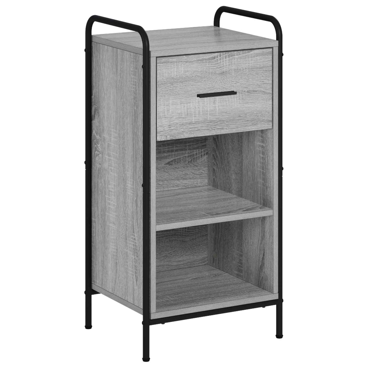 vidaXL Sideboard Grey Sonoma 40 x 33 x 80.5 cm Engineered Wood