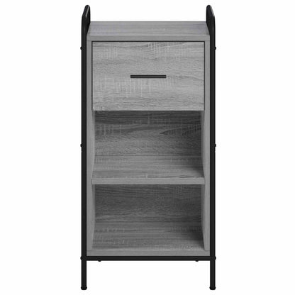vidaXL Sideboard Grey Sonoma 40 x 33 x 80.5 cm Engineered Wood