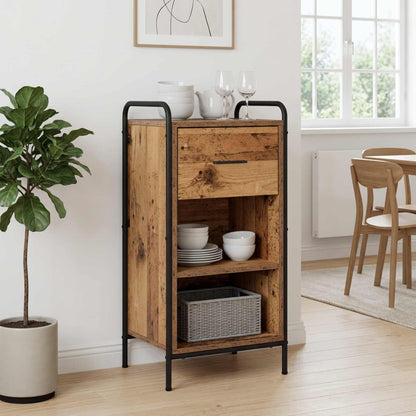 vidaXL Sideboard Old Wood 40 x 33 x 80.5 cm Engineered Wood