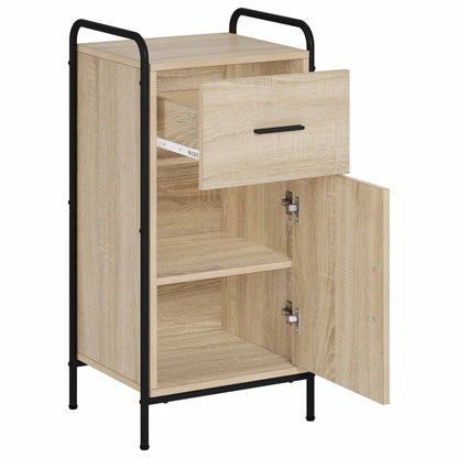 vidaXL Sideboard Sonoma Oak 40 x 33 x 80.5 cm Engineered Wood