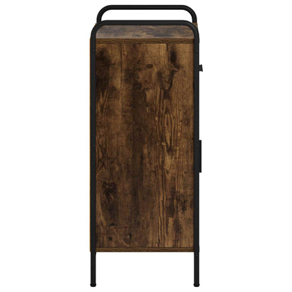 vidaXL Sideboard Smoked Oak 40 x 33 x 80.5 cm Engineered Wood