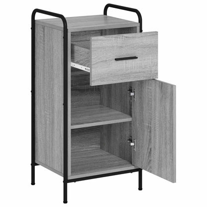 vidaXL Sideboard Grey Sonoma 40 x 33 x 80.5 cm Engineered Wood
