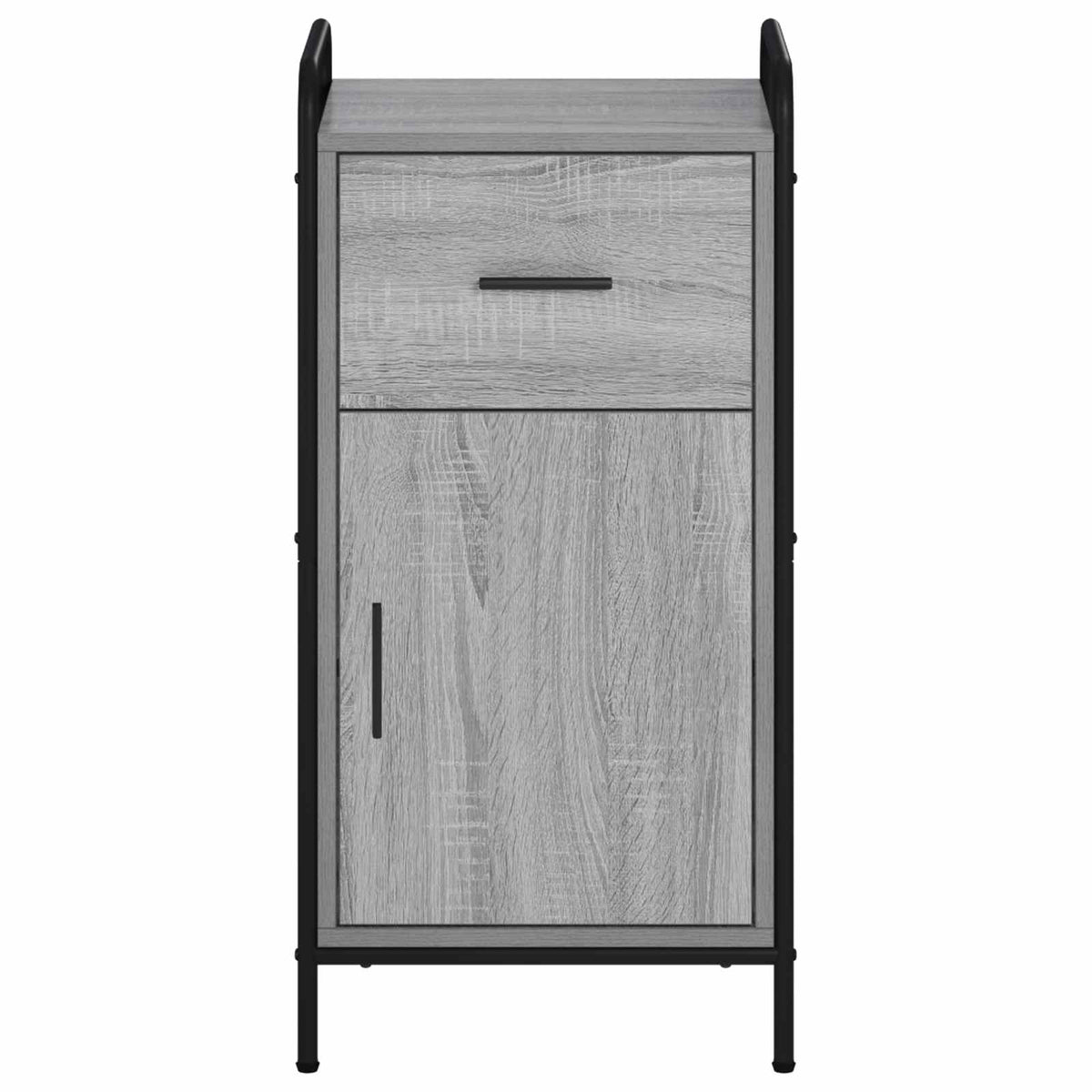 vidaXL Sideboard Grey Sonoma 40 x 33 x 80.5 cm Engineered Wood