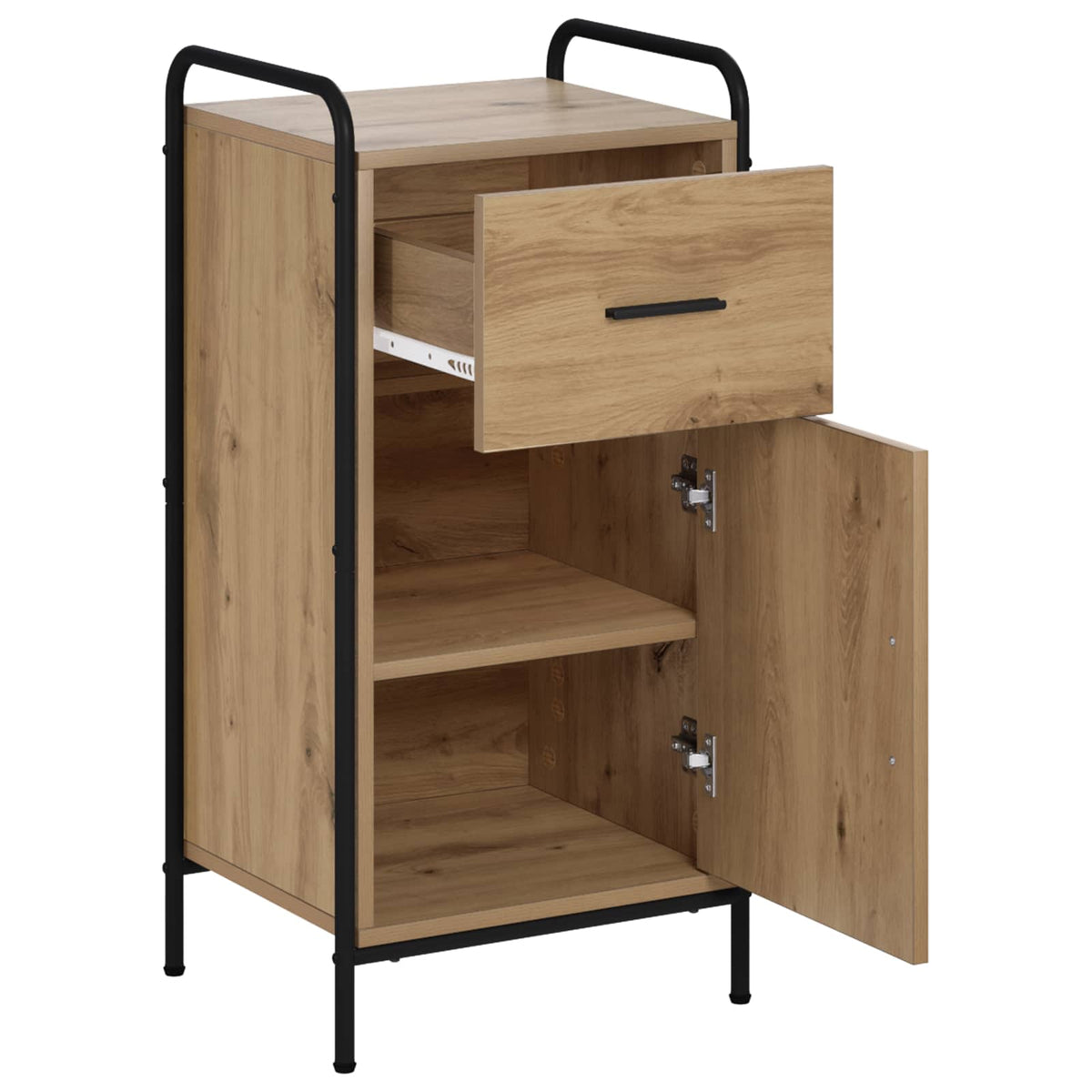 vidaXL Sideboard Artisan Oak 40 x 33 x 80.5 cm Engineered Wood