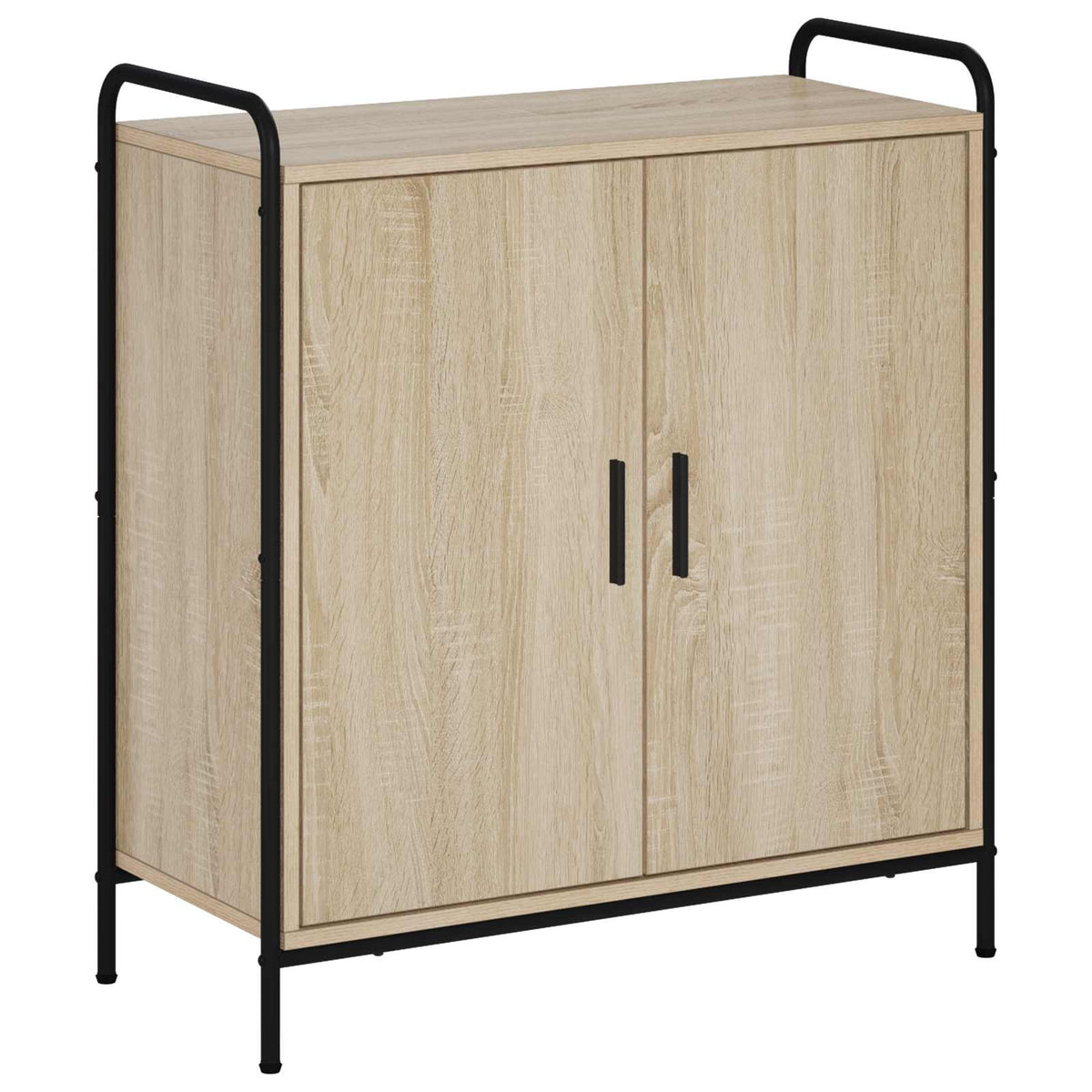vidaXL Sideboard Sonoma Oak 73 x 33 x 81 cm Engineered Wood